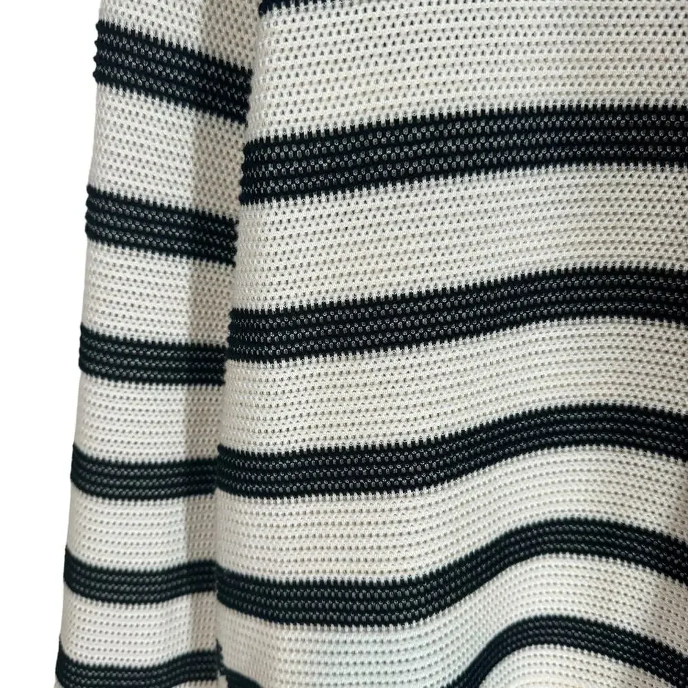 Walter‎ Baker Cream Black Oversized Sweater Medium